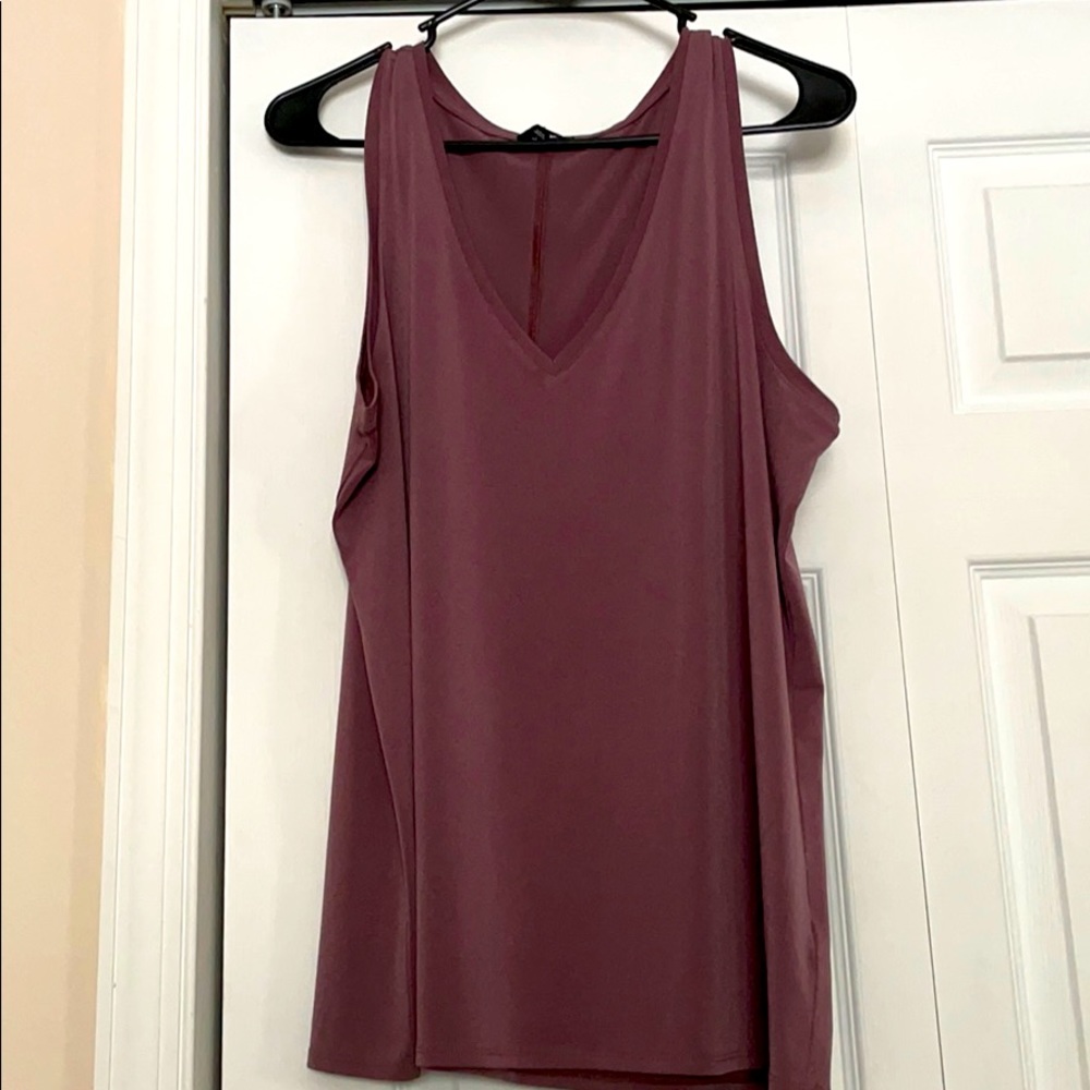 Express Mauve Blouse Tank
